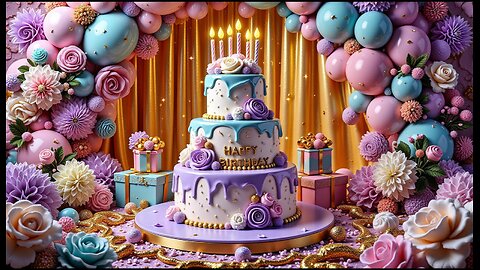 Cutest Happy Birthday Song Ever🎂 Remix DJ🎶 Beautiful Greeting Card for Birthday 🎉