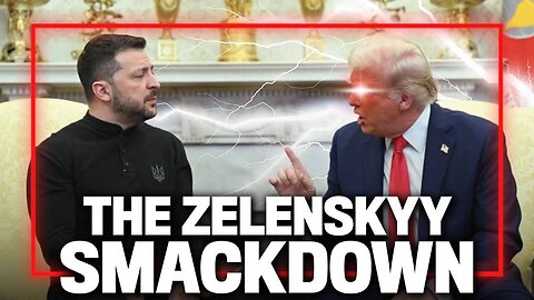 BREAKING: President Trump ANNIHILATES the Cokehead of Kiev on Live Television, Accuses Mad Dictator Zelenskyy Of "Gambling with WW3"!