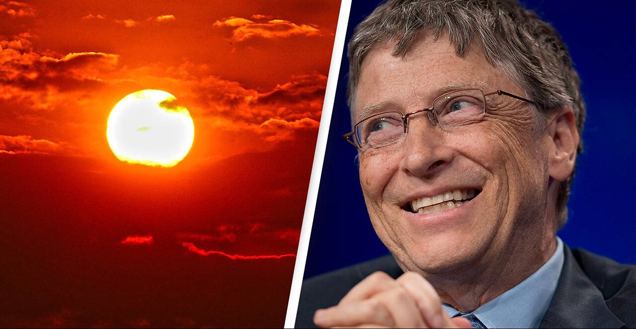 Look Up At The Sky What Do You See? Bill Gates WEF Sun Blocking - Geoengineering