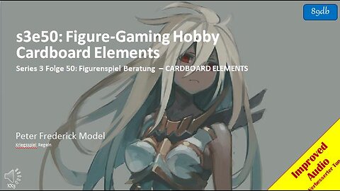 s3e50: Figure-Gaming Hobby Cardboard Elements