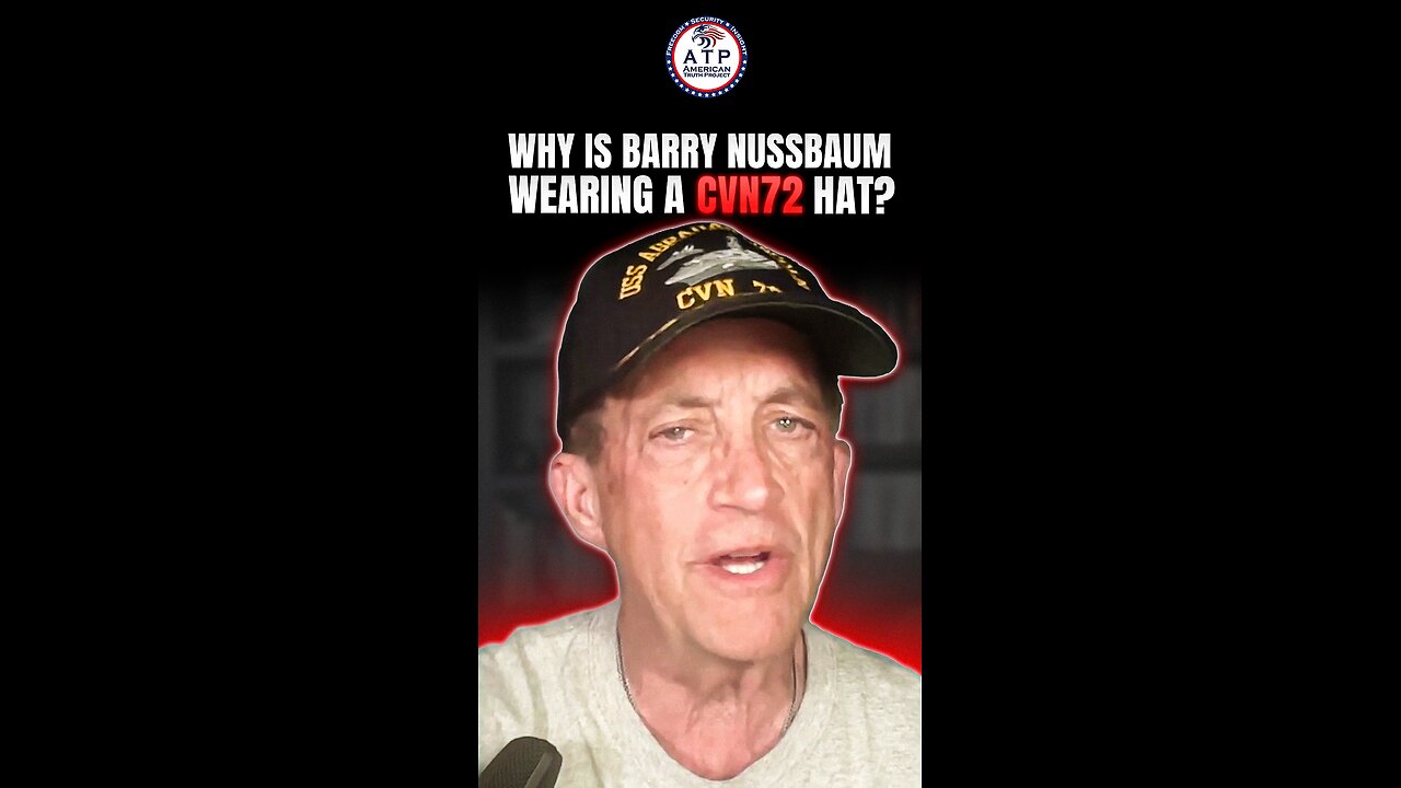 Why Barry Nussbaum Is Wearing a CVN-72 Hat — Trump Sends USS Abraham Lincoln Toward Iran