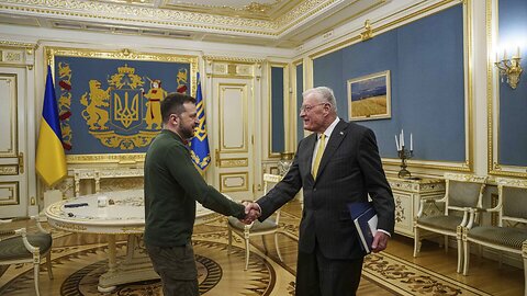 Zelenskyy greets Trump’s Ukraine envoy for talks but expected press conference cancelled