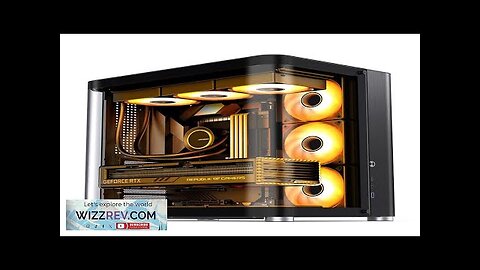 JONSBO TK-2 Computer Case Desktop Chassis Hyperboloid Side Transparent ATX Game Case Review