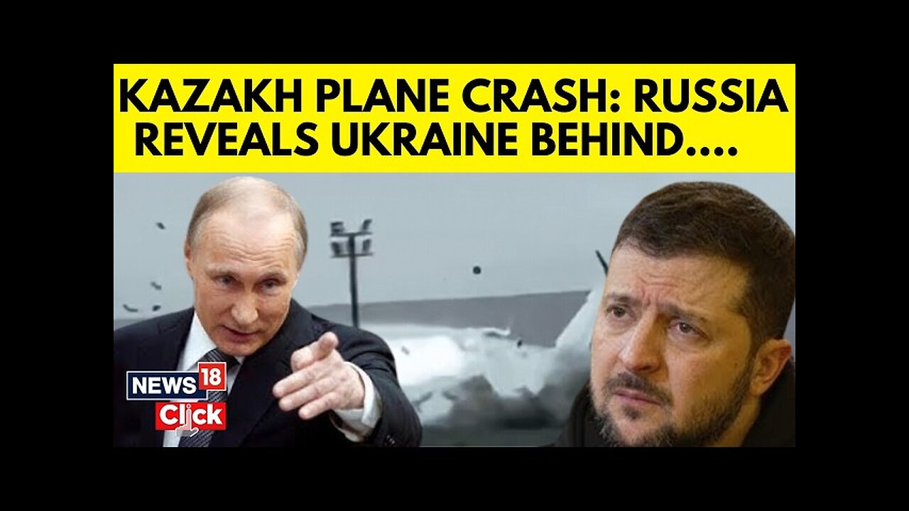 Russia Alleges That Azerbaijan Airlines Flight Was Diverted Because Of Ukraine Attack | N18G