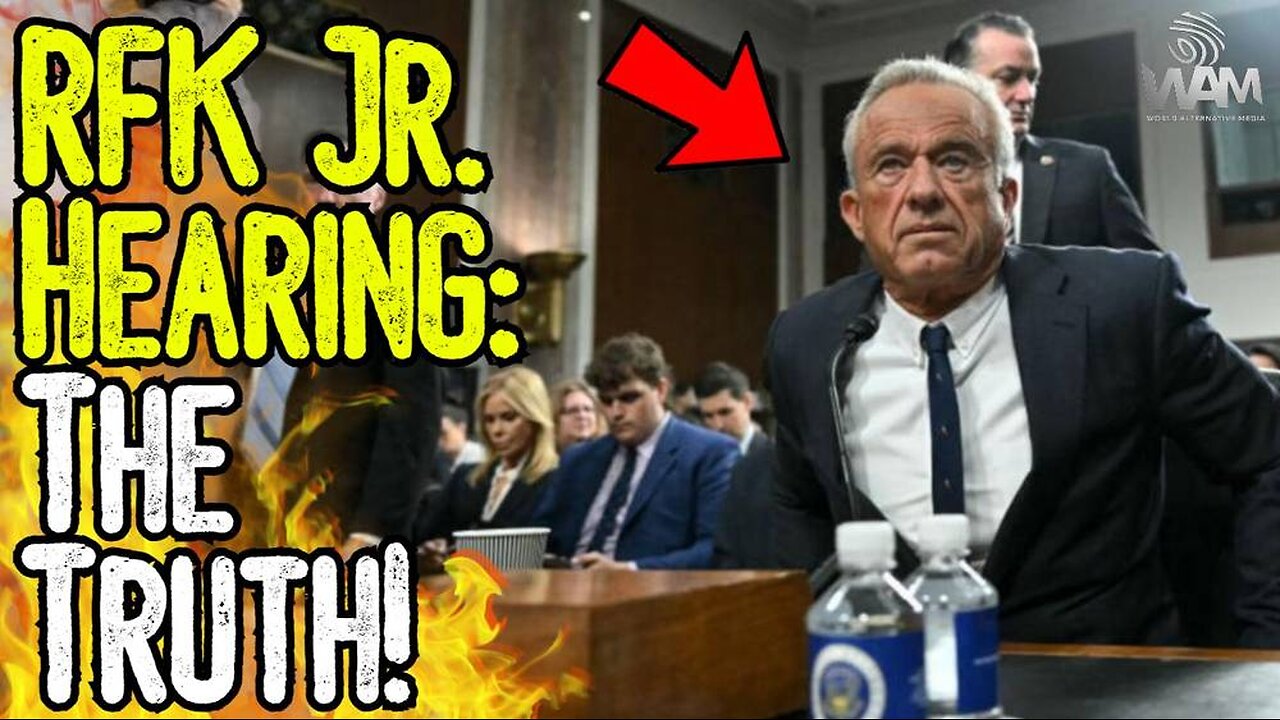 RFK HEARING THE TRUTH! - RFK Jr. Grilled By Pharma Lovers But The Psyop Goes FAR Deeper!