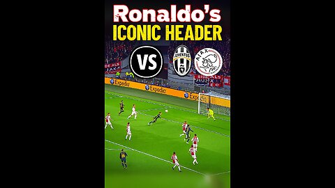 Ronaldo’s INSANE Header vs Ajax 🔥 | Cinematic UCL Masterpiece