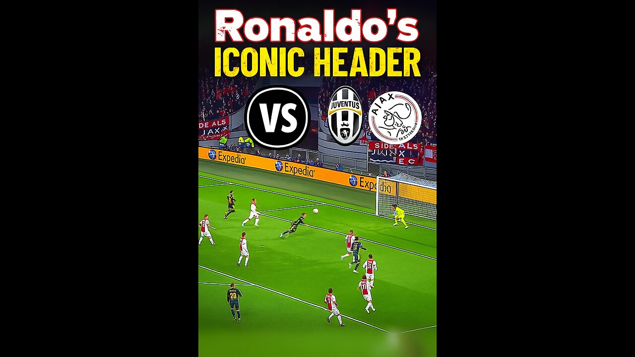 Ronaldo’s INSANE Header vs Ajax 🔥 | Cinematic UCL Masterpiece