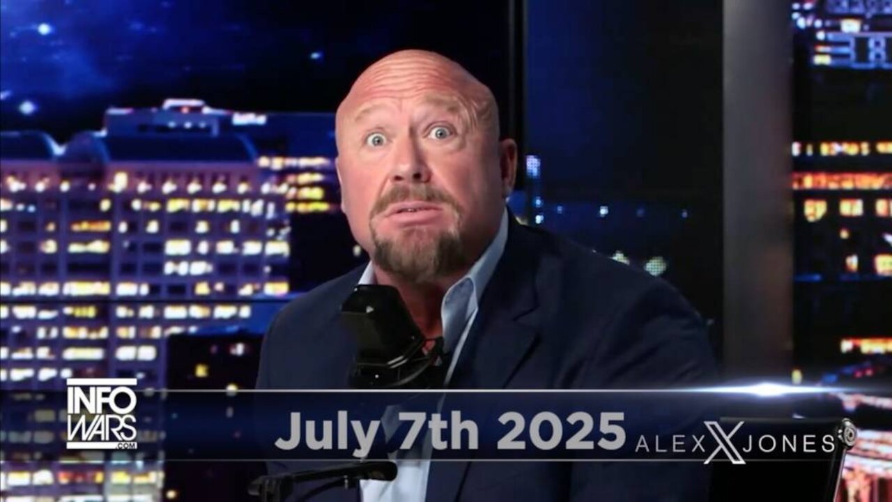 Innocent In Epstein Files, Trump Covers Up Those Implicated For National Security, Possibly Blackmailing - ALEX JONES PREDICTIONS - 7/7/2025
