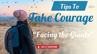 📖Take Courage Like Charlie Kirk! /🔷Facing the Giants of Today/ ♦️Courage for Today!