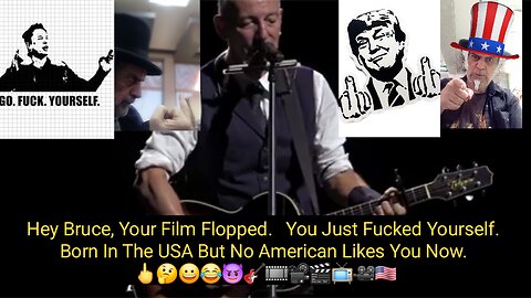 Bruce Springsteen Movie Box Office Flop. 🖕🤔😀😂😈🎸🎞📽🎬📺🎥🇺🇲