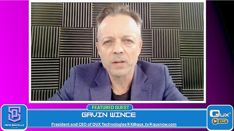 Interview - Gavin Wince, CEO of QUX Technologies & StratMatex