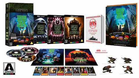 Teenage Mutant Ninja Turtles Trilogy [Limited Edition 4K UHD & Blu-ray Editions]