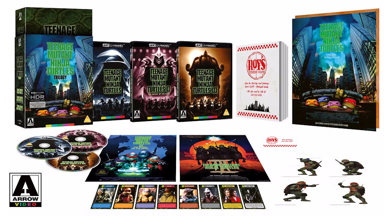 Teenage Mutant Ninja Turtles Trilogy [Limited Edition 4K UHD & Blu-ray Editions]