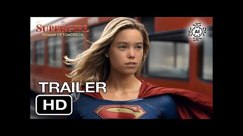 SUPERGIRL: Woman of Tomorrow - Teaser Trailer | A.I. Animation Style Concept