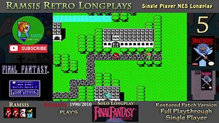 Final Fantasy Restored + (NES) | Into the Marsh Cave | Episode #5