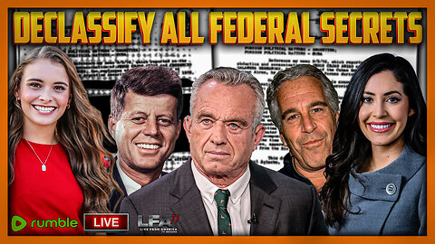 DECLASSIFY ALL FEDERAL SECRETS | LIVE WITH HANNAH FAULKNER 2.12.25 3PM