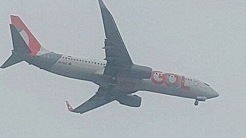 Boeing 737-800 PR-GUE coming from Salvador to Fortaleza