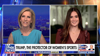 Former NCAA Swimmer Celebrates Trump Protecting Women's Athletics