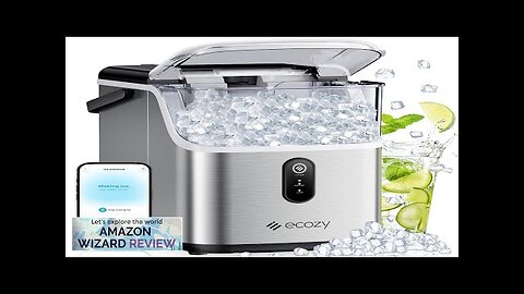 ecozy Smart Nugget Ice Maker Countertop Pebble Ice Maker with 35lbs/24H Soft Review