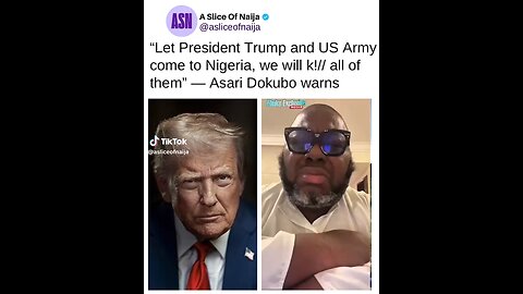 Nigerians ready to fight Trump