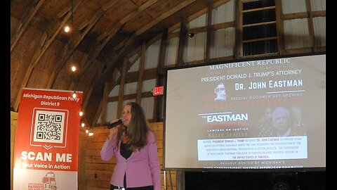 Michigan GOP District 9 Dr. John Eastman Video E September 22, 2025