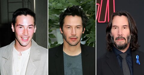 Look at Keanu Reeves through time! How does he look at 60 years old