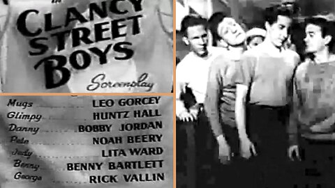 The Clancy Street Boys (1943) Full Movie East Side Kids Comedy Classic
