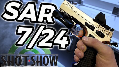 SAR 7/24 9mm Steel Framed Beast Of A Pistol