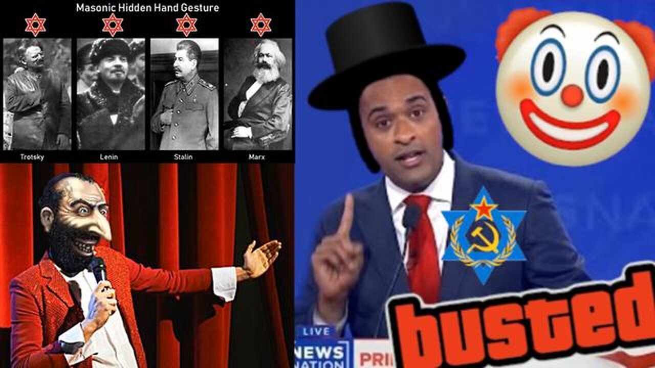 🚨✡️⚠️BILLIONAIRE HINDU DEVIL WORSHIPPER VIVEK JEWSWAMY GETS CALLED OUT FOR WORSHIPPING DEVILS