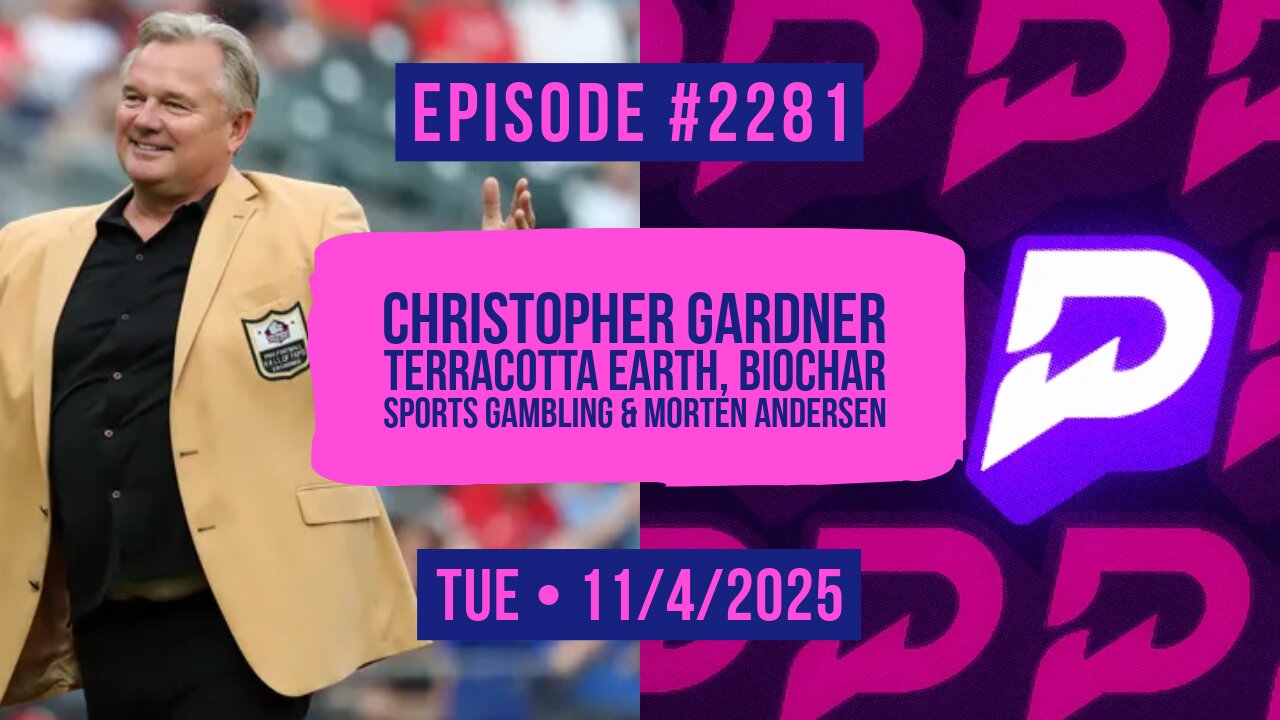 Owen Benjamin | #2281 Christopher Gardner - Terracotta Earth, Biochar, Sports Gambling & Morten Anderson