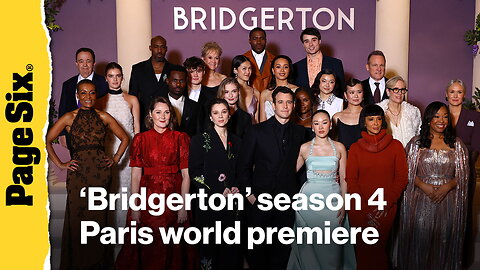 Luke Thompson, Yerin Ha, and more attend the 'Bridgerton' season 4 Paris Premiere