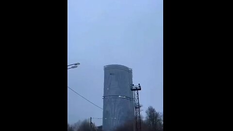 Ukraine drone hits 3-story Tower in Russia