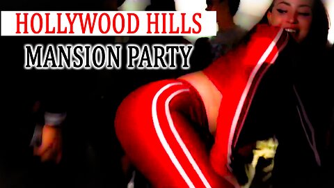 INSIDE A PRIVATE PARTY IN HOLLYWOOD HILLS