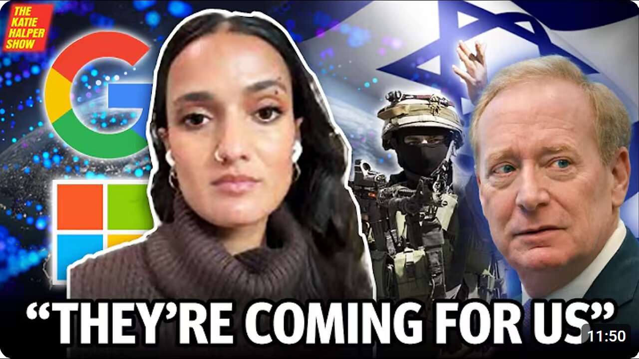 Microsoft Worker EXPOSES Israel After Cloud AI SHUTDOWN | Katie Halper 10/2/25