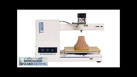 EU/US Direct TRONXY® Moore 1 3D Printer 180x180x180mm pottery clay 3d printer Liquid Review