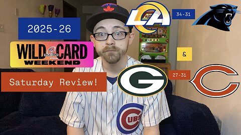 RSR8: 2025-26 NFL Wild Card Saturday Review!