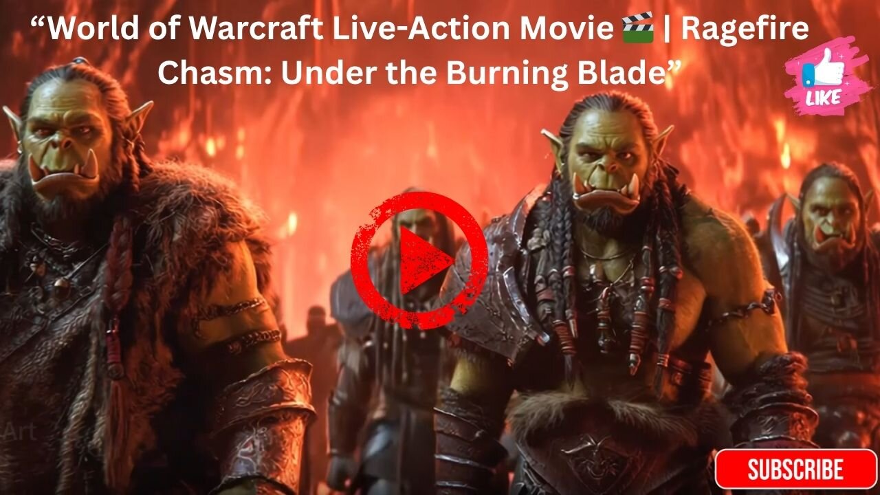 “World of Warcraft Movie: Ragefire Chasm – Under the Burning Blade”