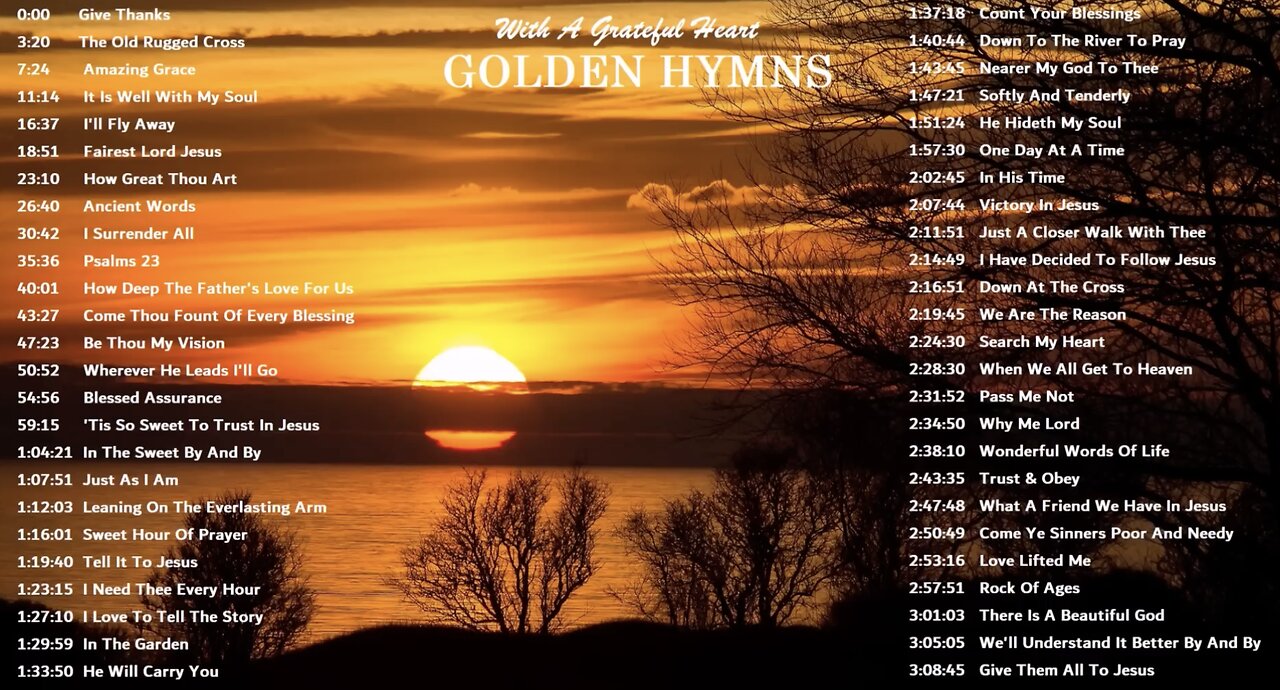 HYMNS GOSPEL - With A Grateful Heart. Christian Instrumental Music.