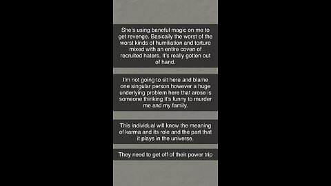 akashicwalker is using Baneful Witchcraft on me