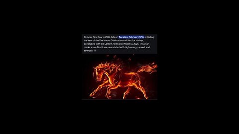 DECODE: FEBRUARY 17,26. ECLIPSE.CHINESE NEW YEAR. MARDI GRAS. OLYMPICS. WORLD CUP. READ DESCRIPTION.