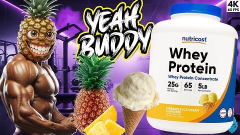 Nutricost PINEAPPLE ICE CREAM Whey Protein 🍍🍦 REVIEW