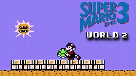Super Mario Bros. 3 (NES) - World 2