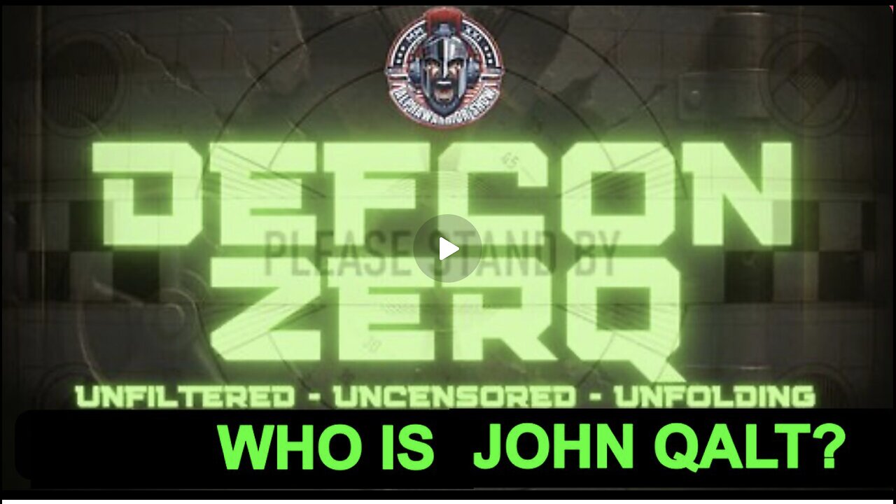 DEFCON ZERQ W/ ALPHA WARRIOR & JOSH REID. The Ninth War Is Coming. WHO IS JOHN QALT?