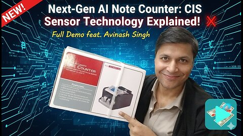 Best Artificial Intelligence CIS Technology Mix Cash Counting Machine with Fake Note Detector