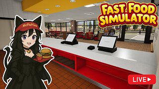 Chaos at the Counter 🍦 Unlocking Fries & Drive-Thru? | Fast Food Simulator