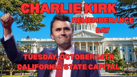 HUGE CHARLIE KIRK REMEMBRANCE DAY RALLY