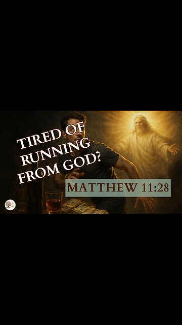 Tired of Running From God? Read This Matthew 11:28
