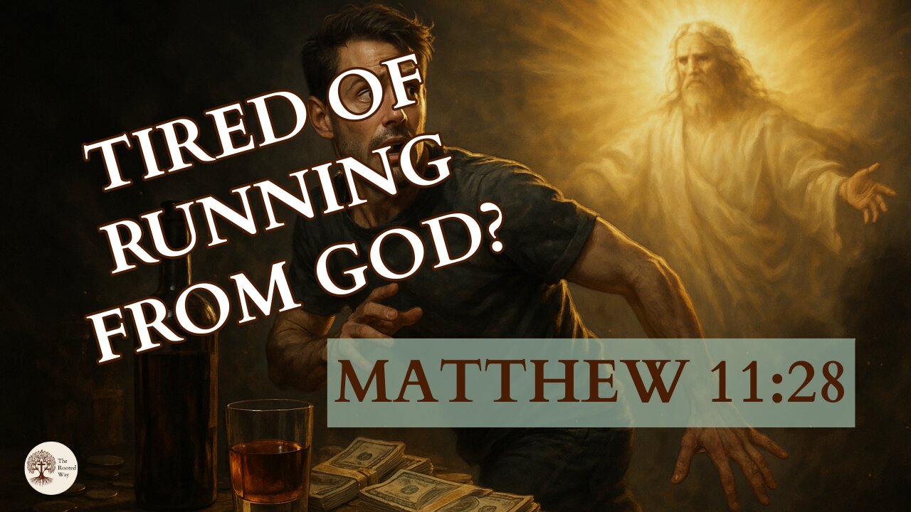 Tired of Running From God? Read This Matthew 11:28
