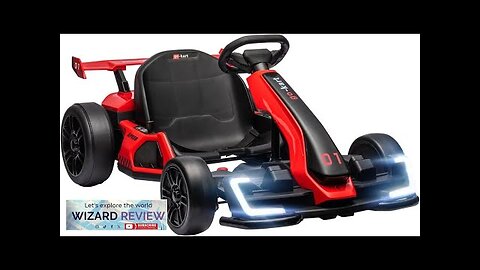 Aosom 24V 7.5 MPH Electric Go Kart with Adjustable Seat Drifting Car Review