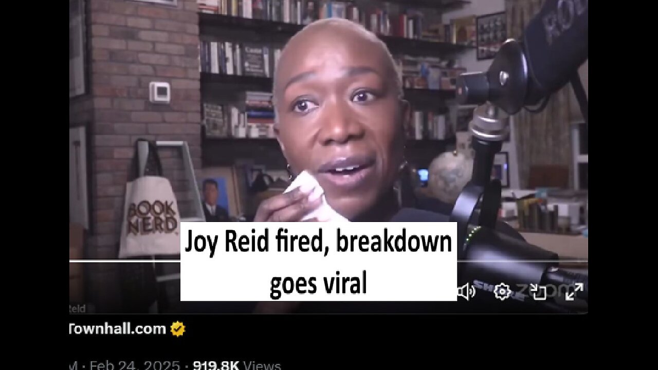 Joy Reid breakdown after firing goes viral